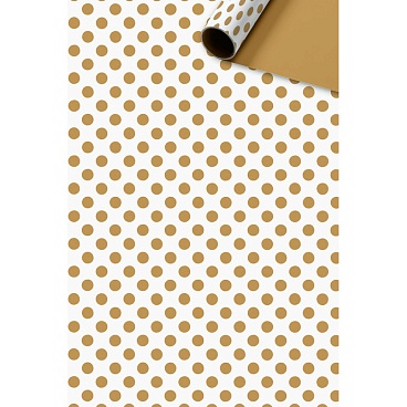 Бумага упаковочная Stewo Emeli, 0.7 x 1.5 м Золотой - 4